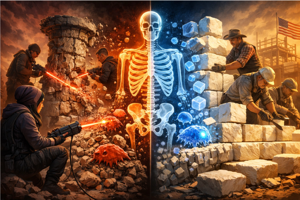 The Osteoclast Liberal: Why the Left’s True Function is Pure Breakdown