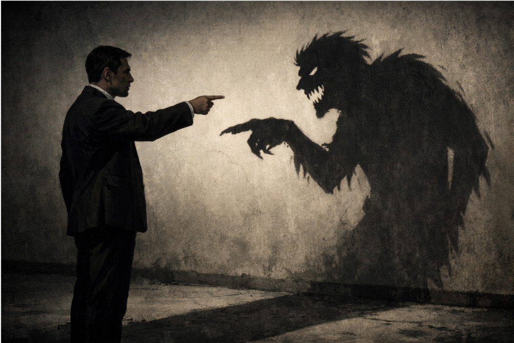 The Great Progressive Exorcism: Projection as a Shield Against Liberal Guilt